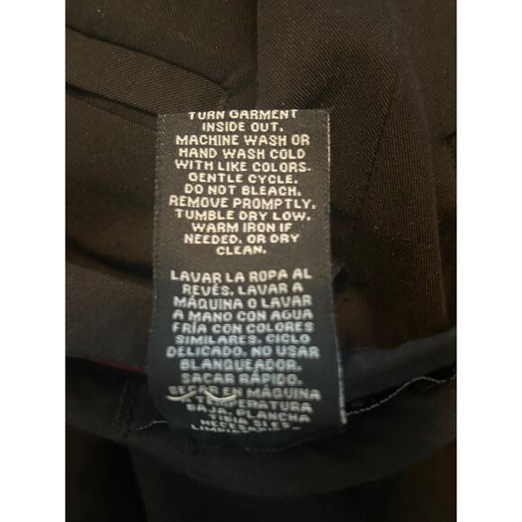 GUC Zac & Rachel Women's Black Dress Pants Polyester/Viscose/Spandex Size 10 - Picture 4 of 5